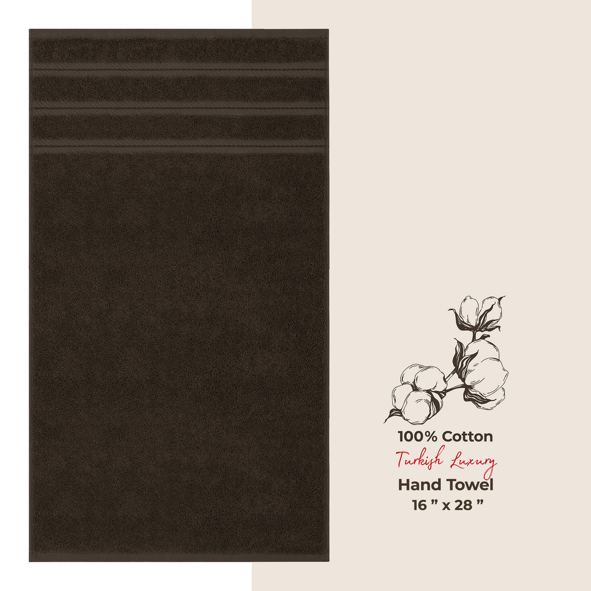 American Soft Linen Single Piece 100% Cotton Turkish Towels with 20 Different Colors, Create Your Set