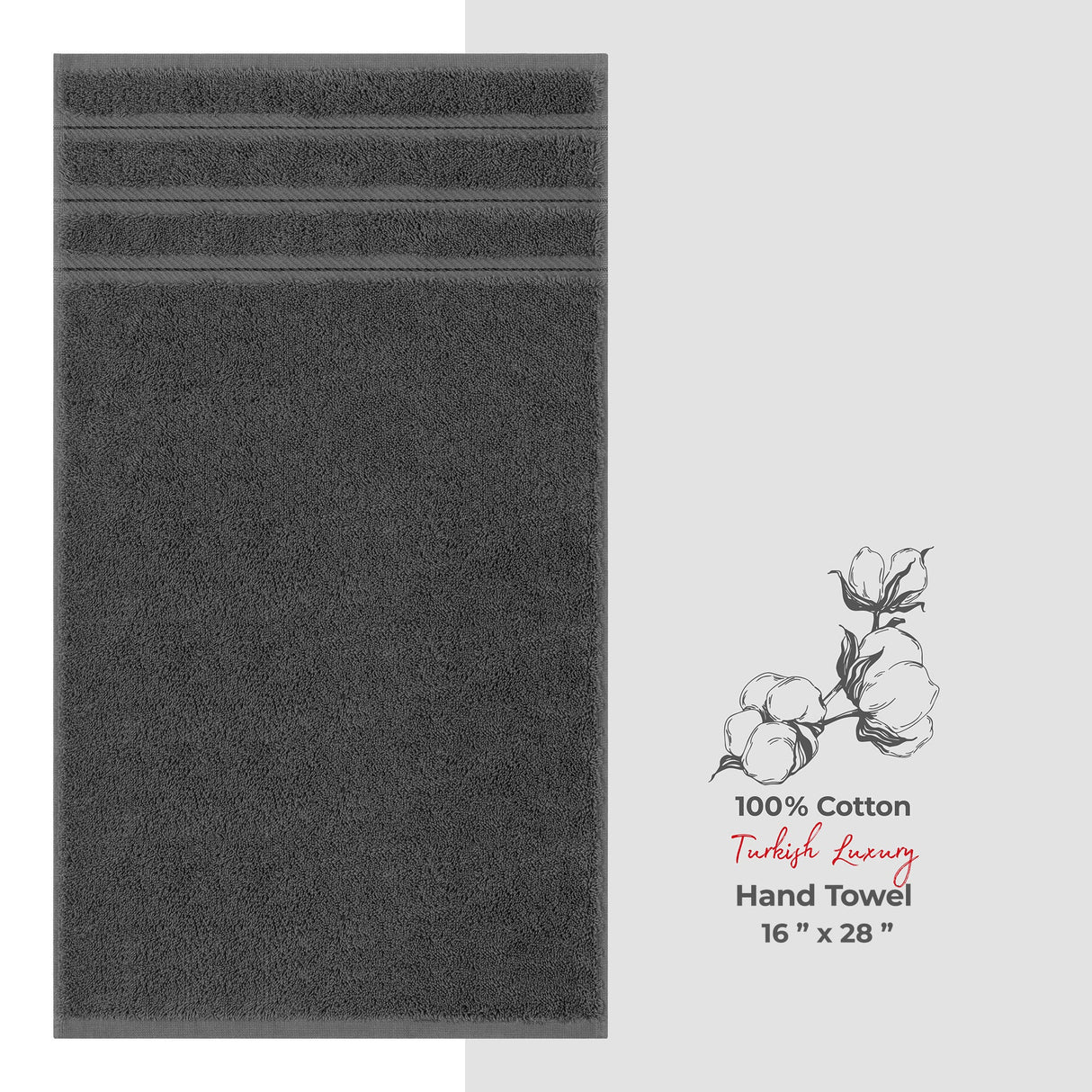 American Soft Linen Single Piece 100% Cotton Turkish Towels with 20 Different Colors, Create Your Set