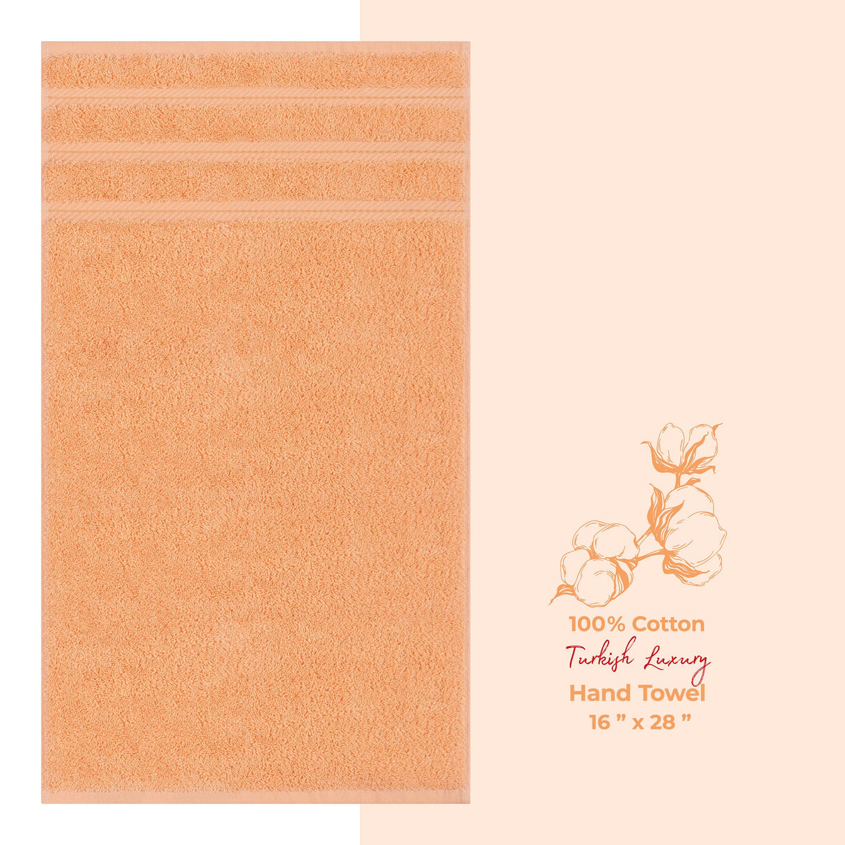 American Soft Linen Single Piece 100% Cotton Turkish Towels with 20 Different Colors, Create Your Set