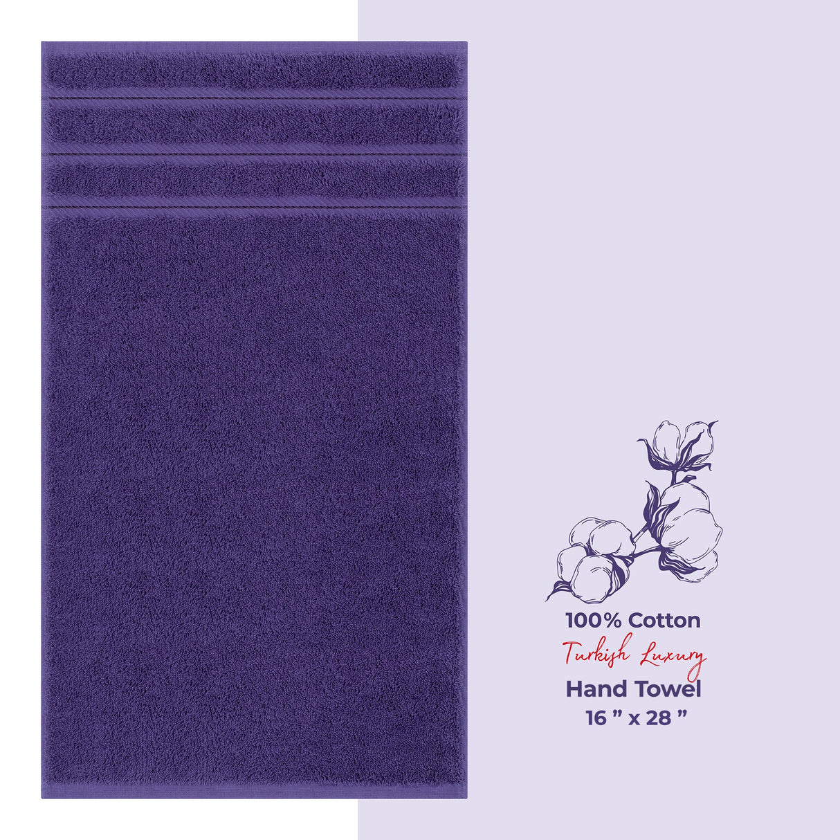 American Soft Linen Single Piece 100% Cotton Turkish Towels with 20 Different Colors, Create Your Set