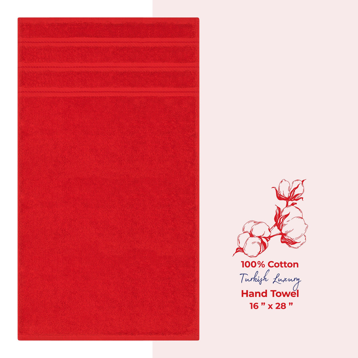 American Soft Linen Single Piece 100% Cotton Turkish Towels with 20 Different Colors, Create Your Set