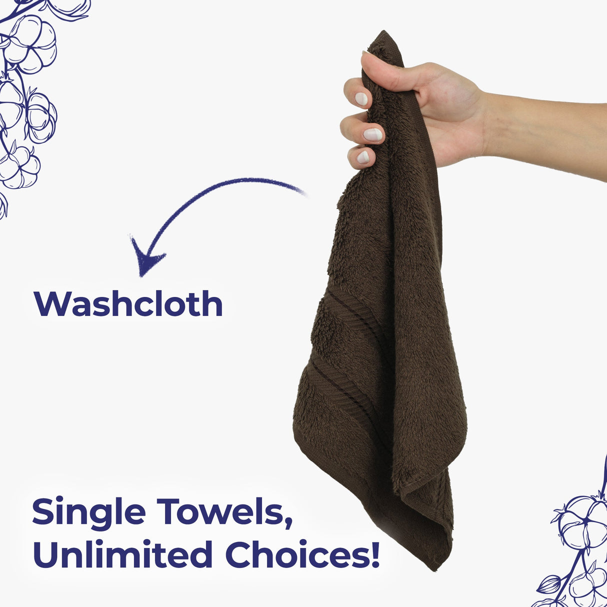 American Soft Linen Single Piece 100% Cotton Turkish Towels with 20 Different Colors, Create Your Set