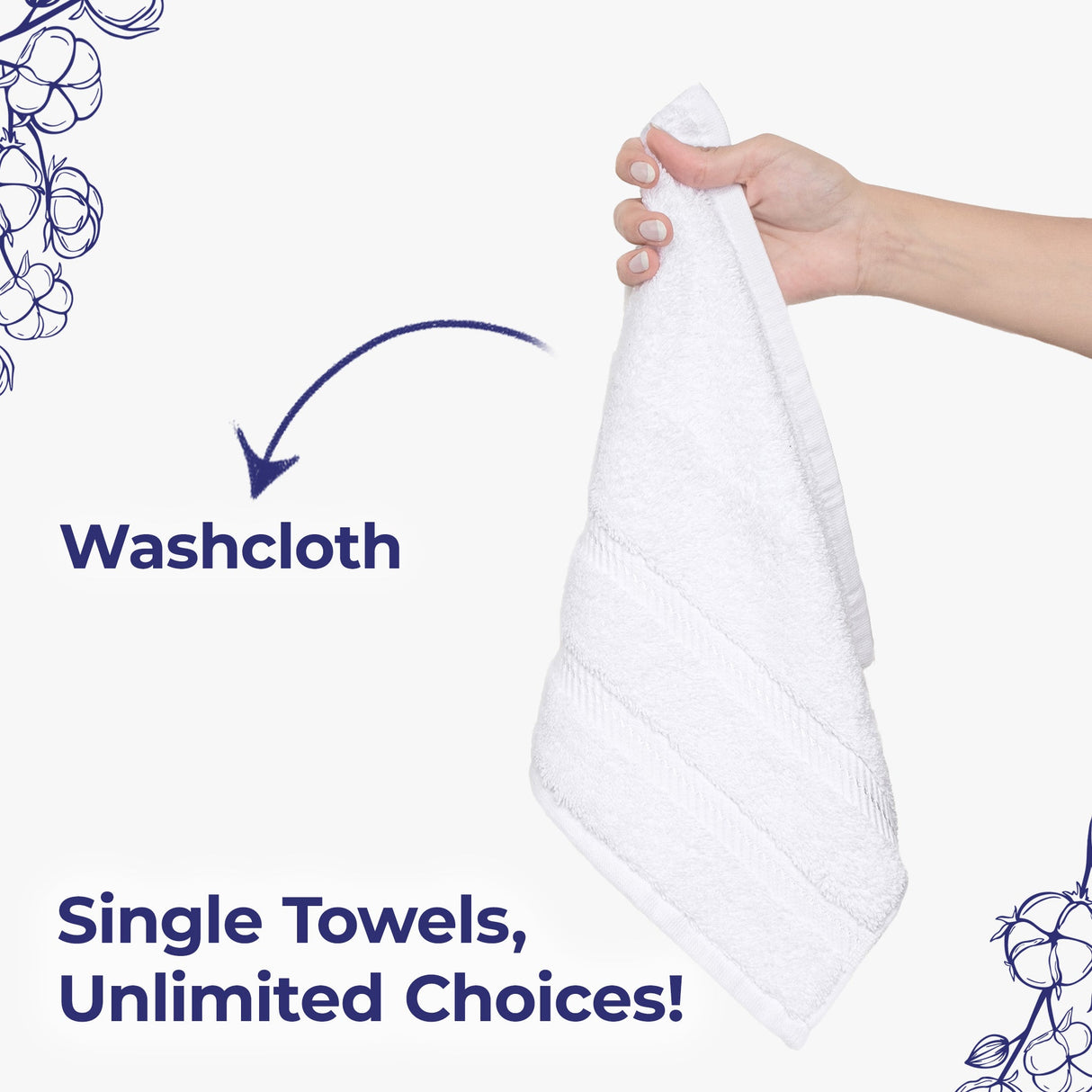 American Soft Linen Single Piece 100% Cotton Turkish Towels with 20 Different Colors, Create Your Set