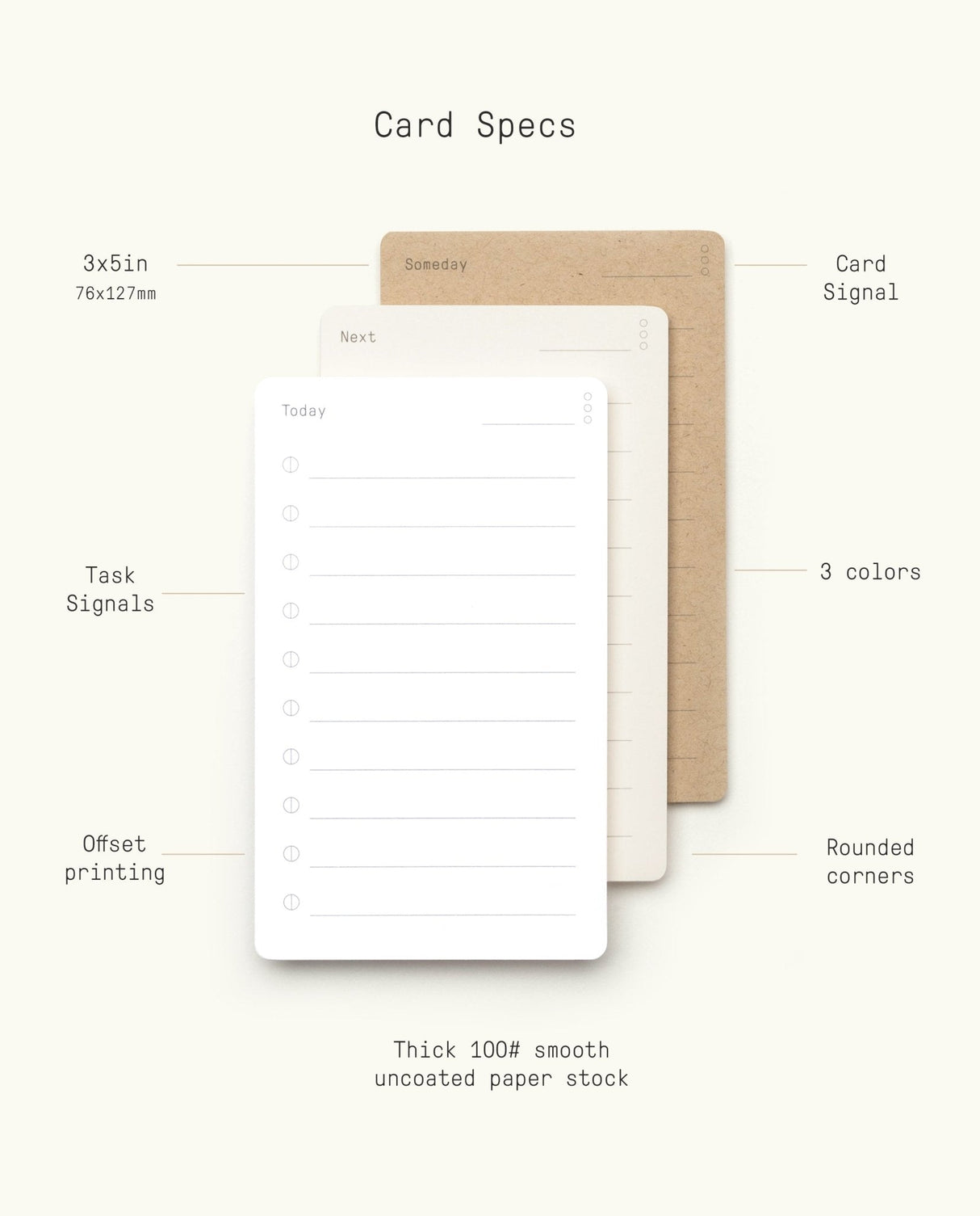 Analog - Task Cards (3-Pack)