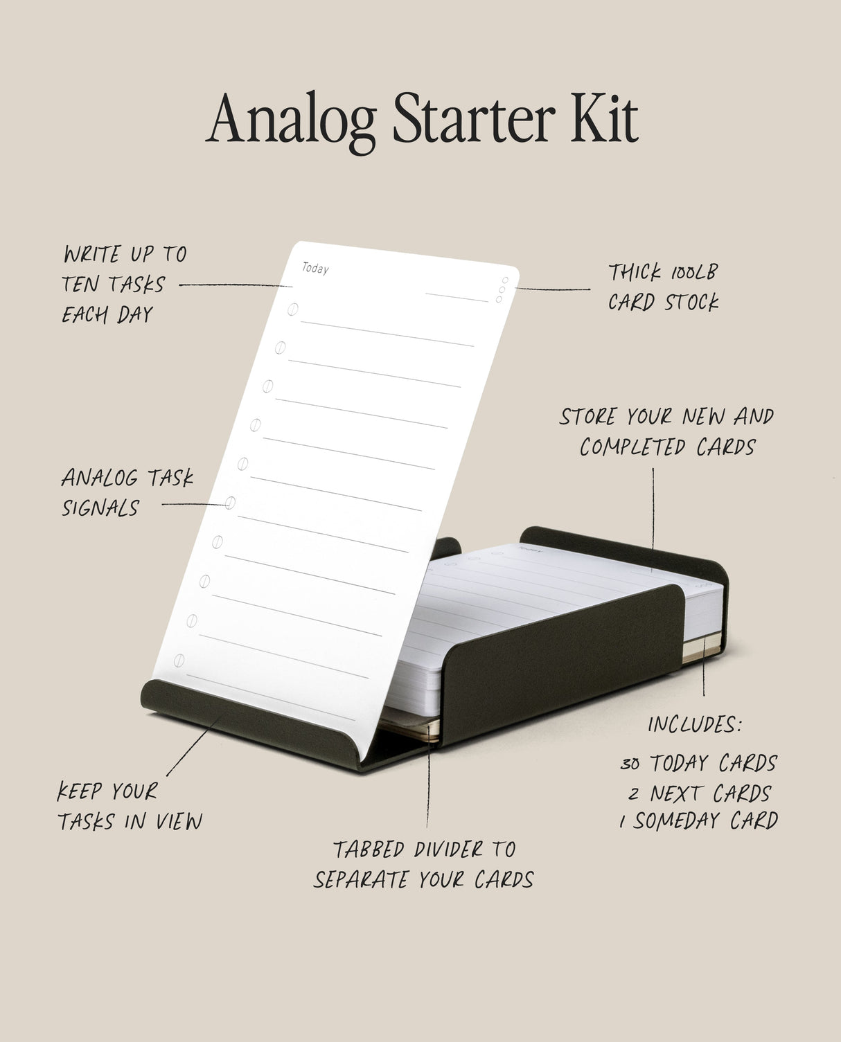 Analog Starter Kit (Black Steel)