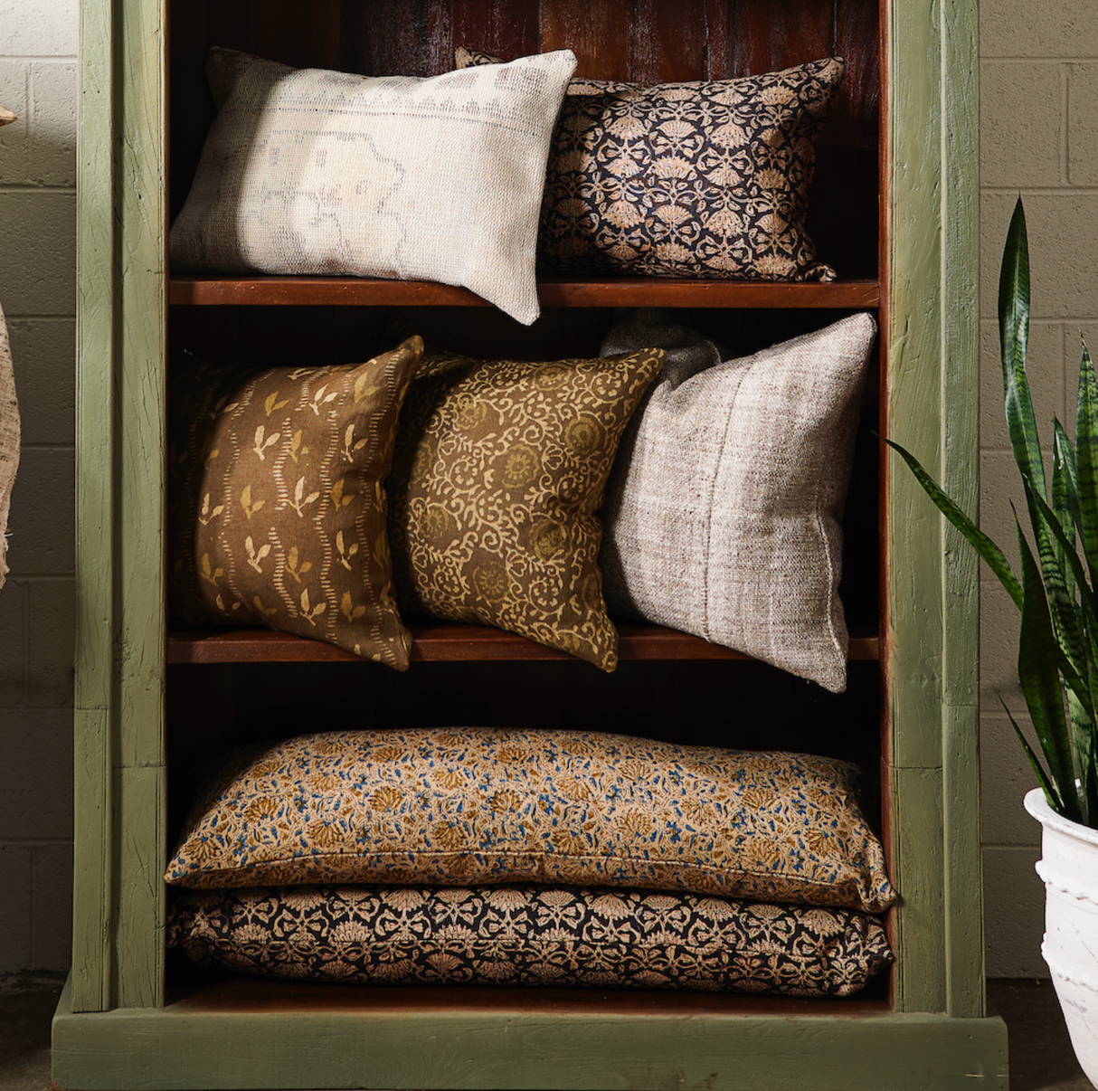 Isha Ocra Pillow 14" x 42"