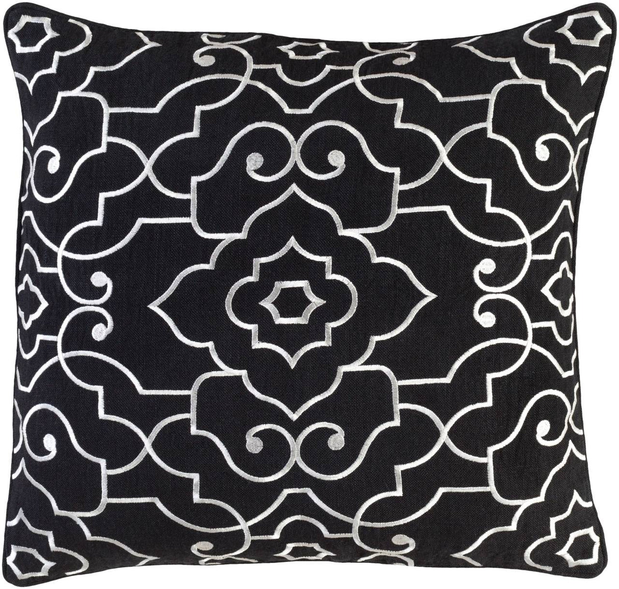 Uzwil Black Pillow Cover