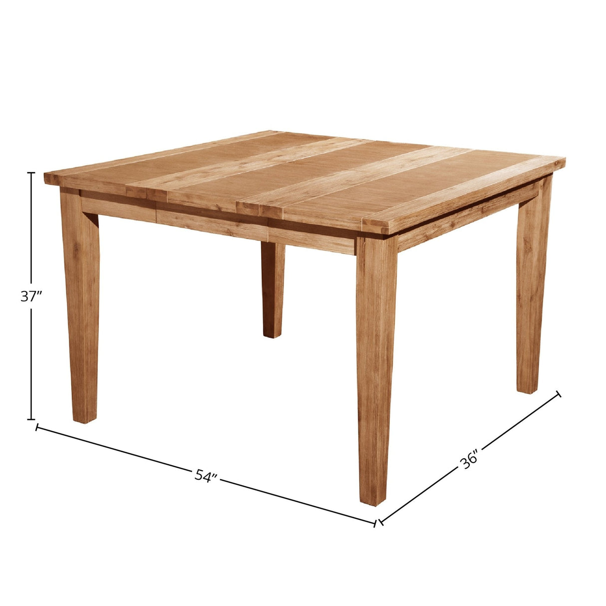 Aspen Extension Pub Table, Antique Natural