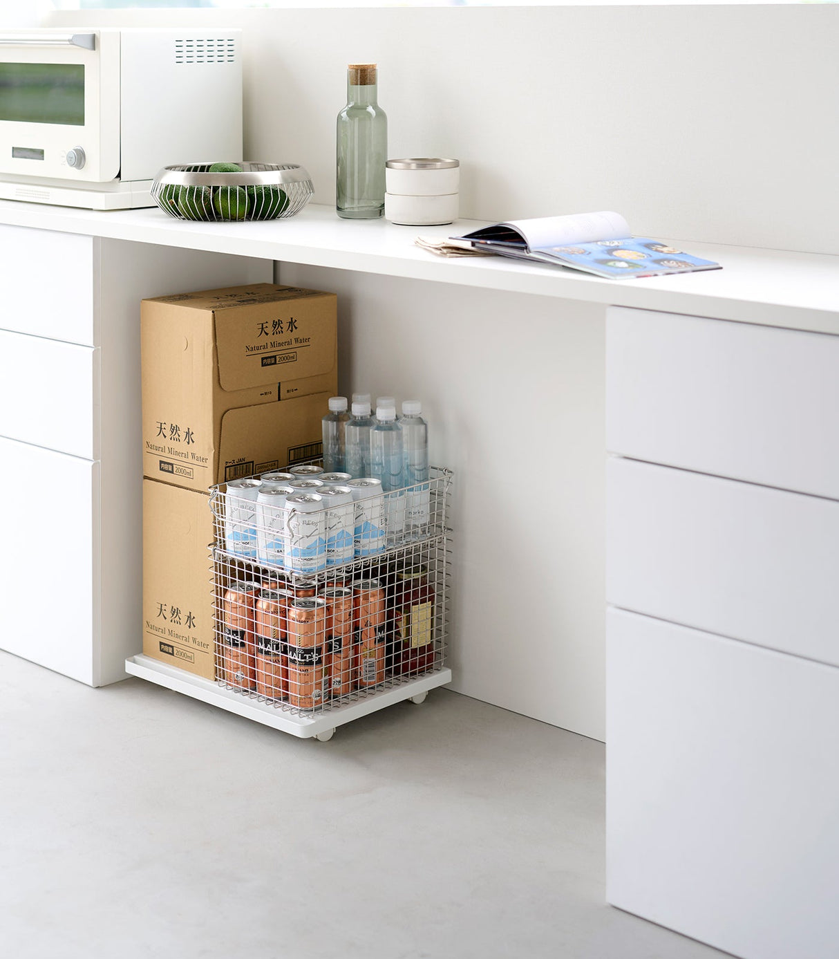 Rolling Caddy (2" H) - Steel