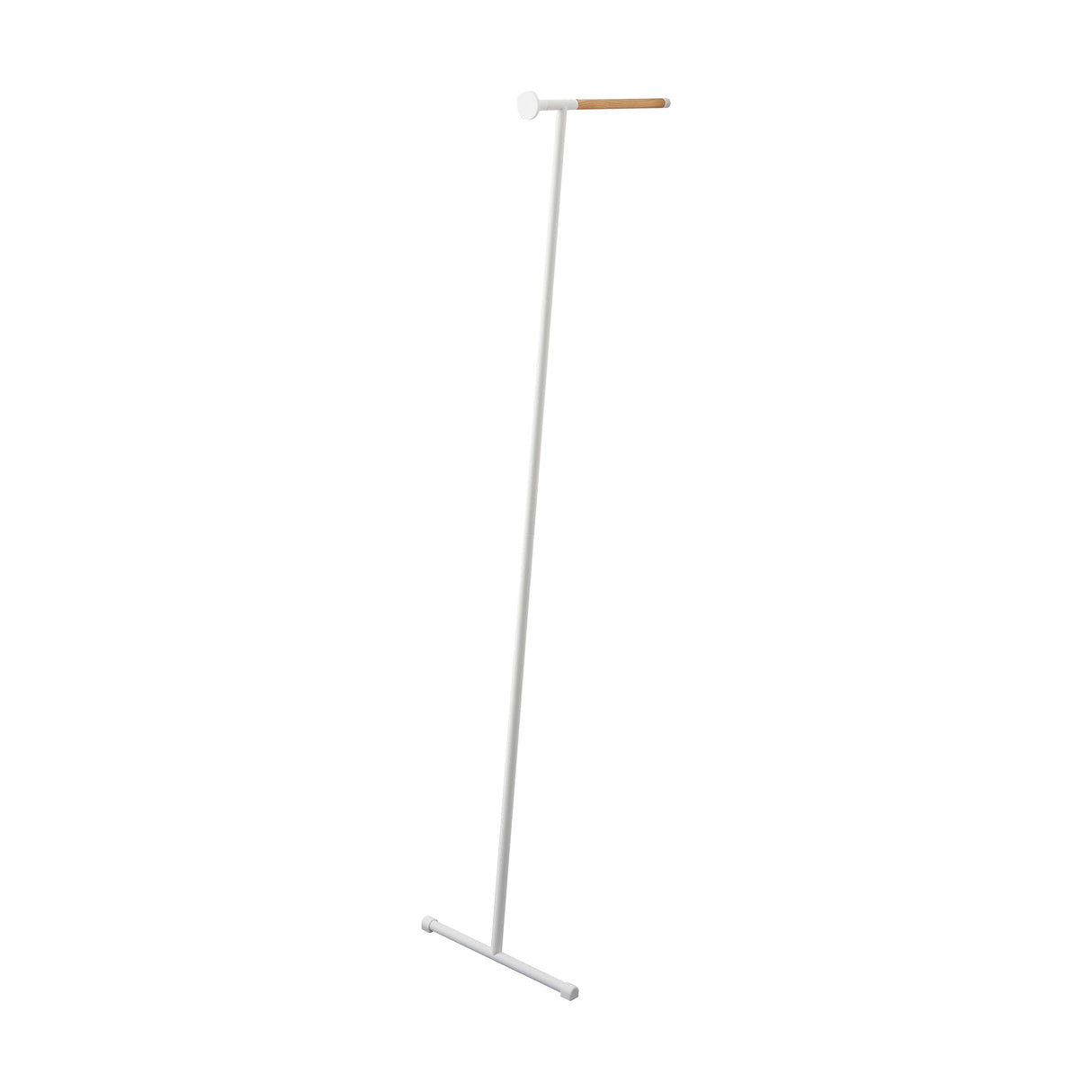 Leaning Clothes Hanger (64" H) - Steel + Wood