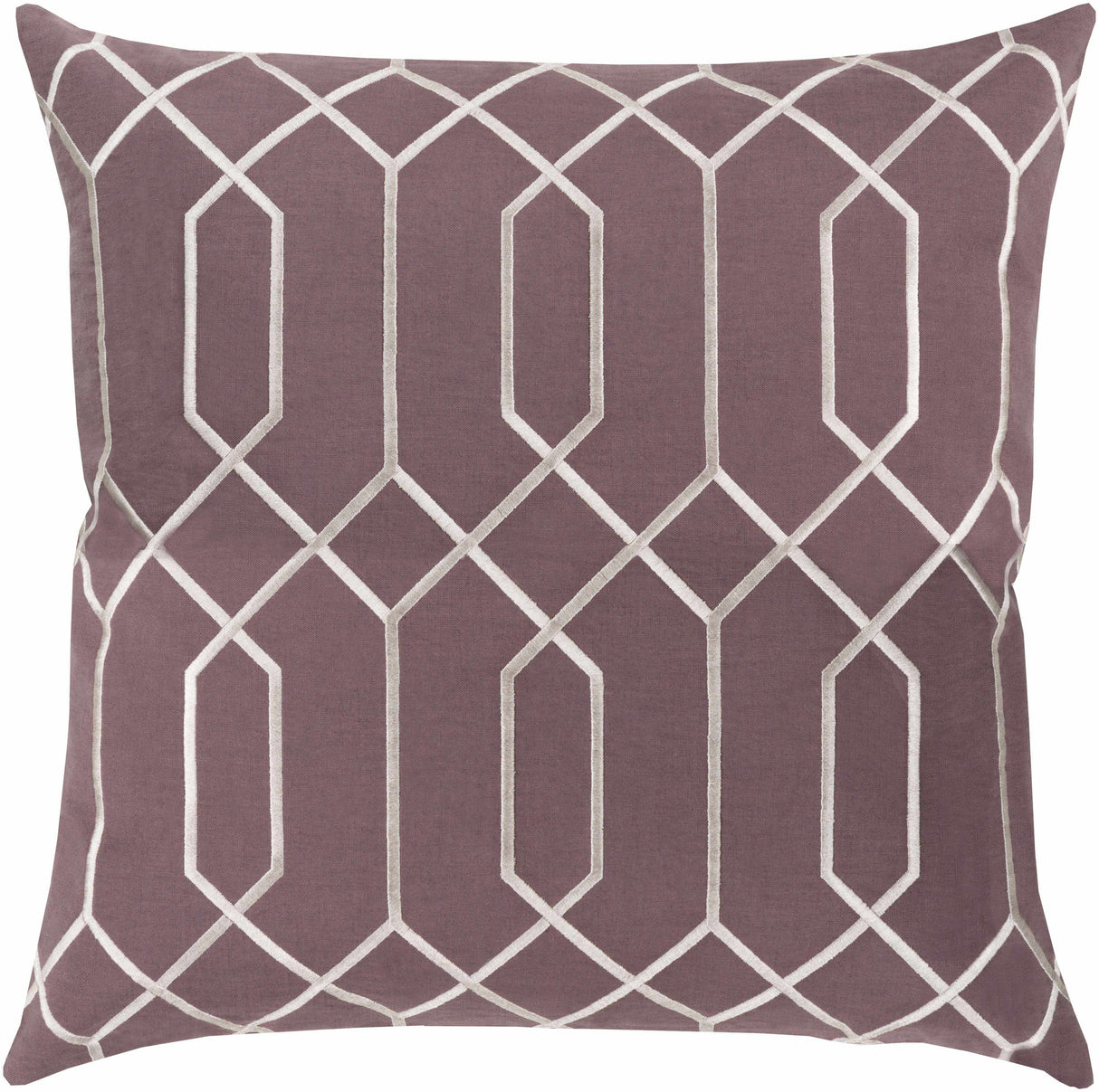 Ypres Eggplant Pillow Cover