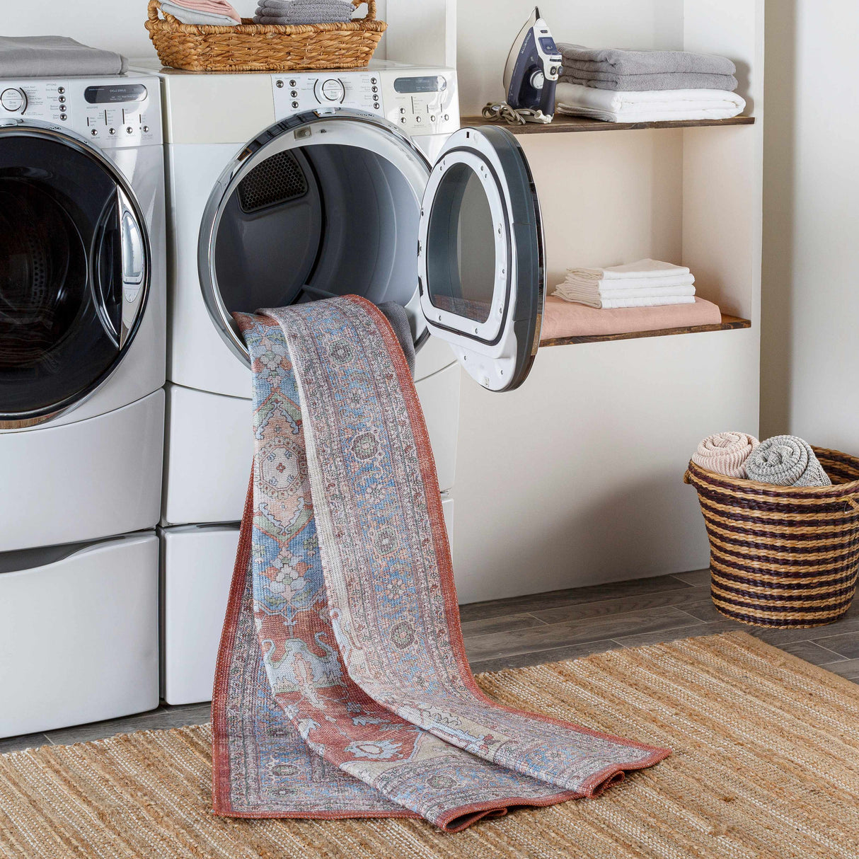 Brown Bagamanoc Medallion Area Rug - Clearance