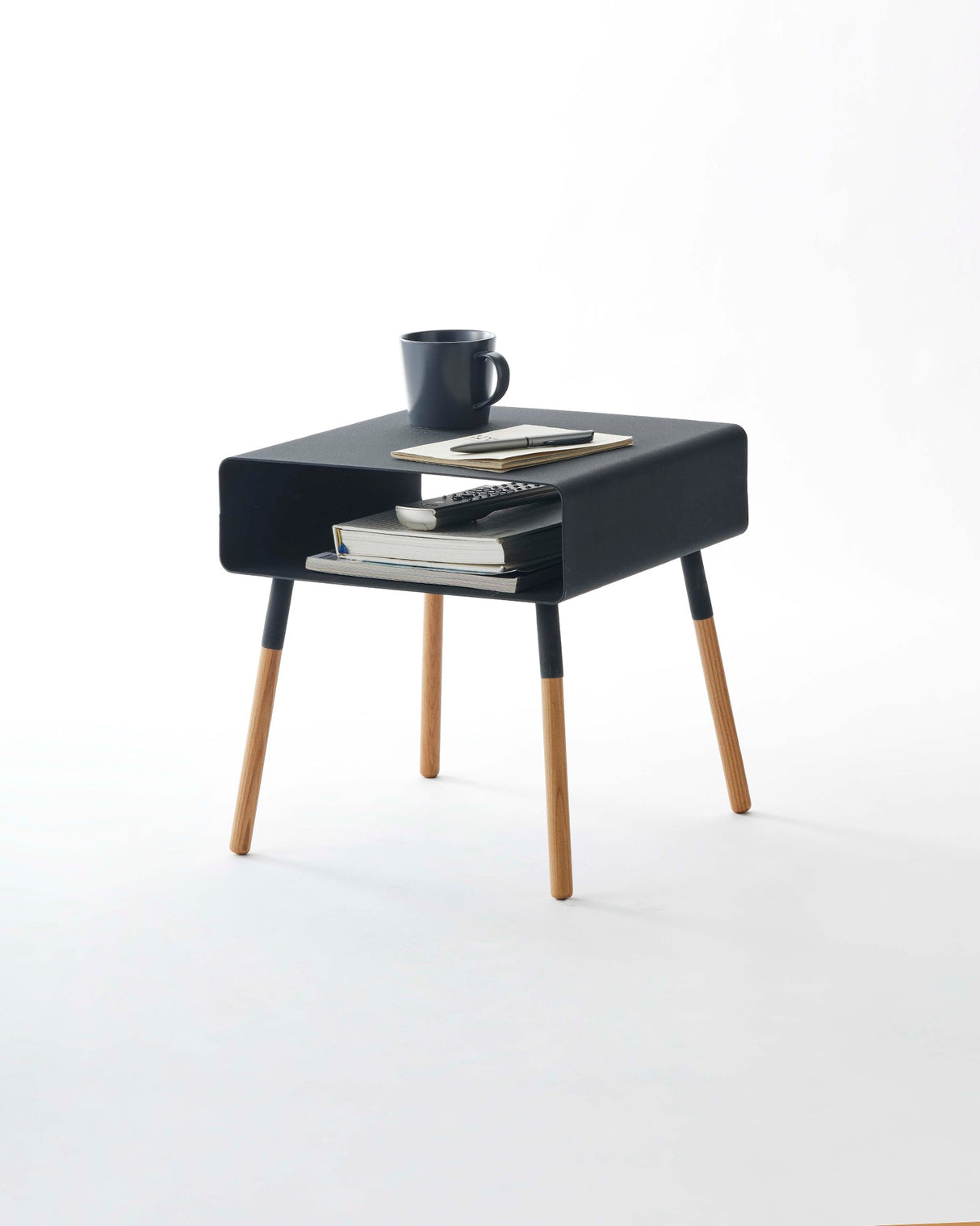 Storage Table - Short (14" H) - Steel + Wood
