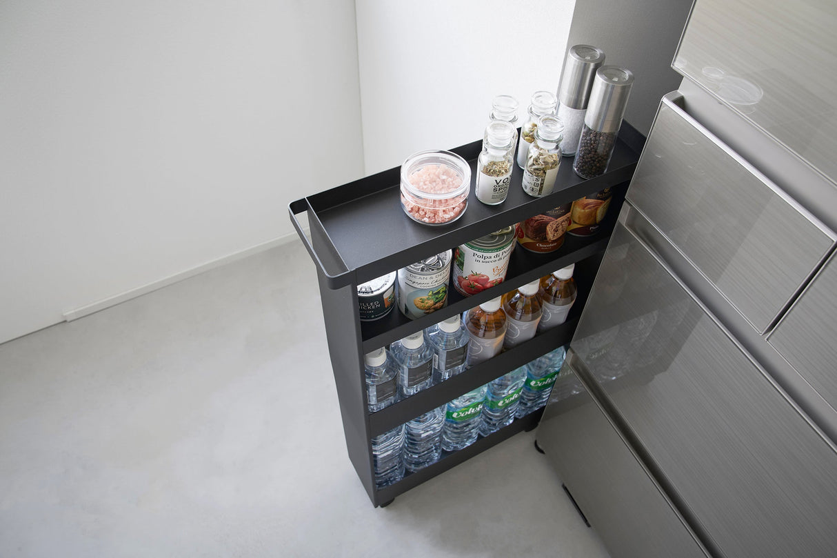 Slim Rolling Wagon (31.7" H) - Steel