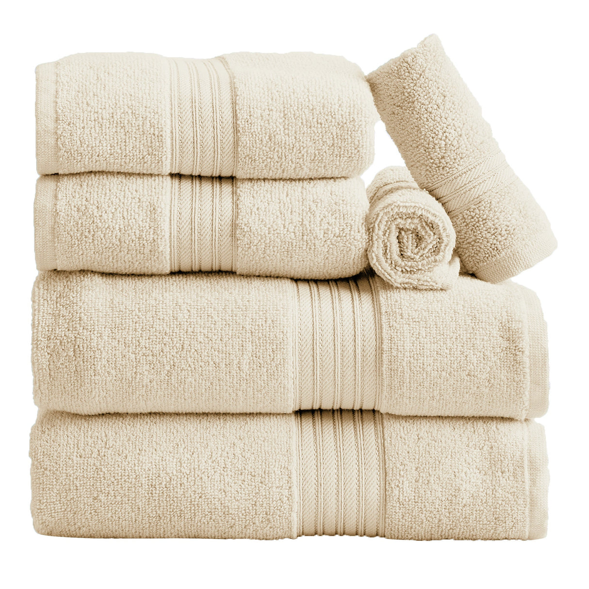 Cotton Terry Bath Towel Set - Cooper Collection