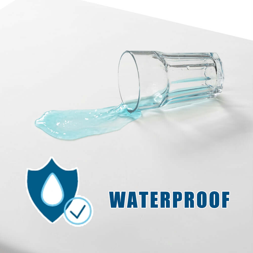 Bargoose Commercial 6-Gauge Vinyl Zippered Mattress Encasement – Waterproof, Wipe-Clean, Bed Bug Proof