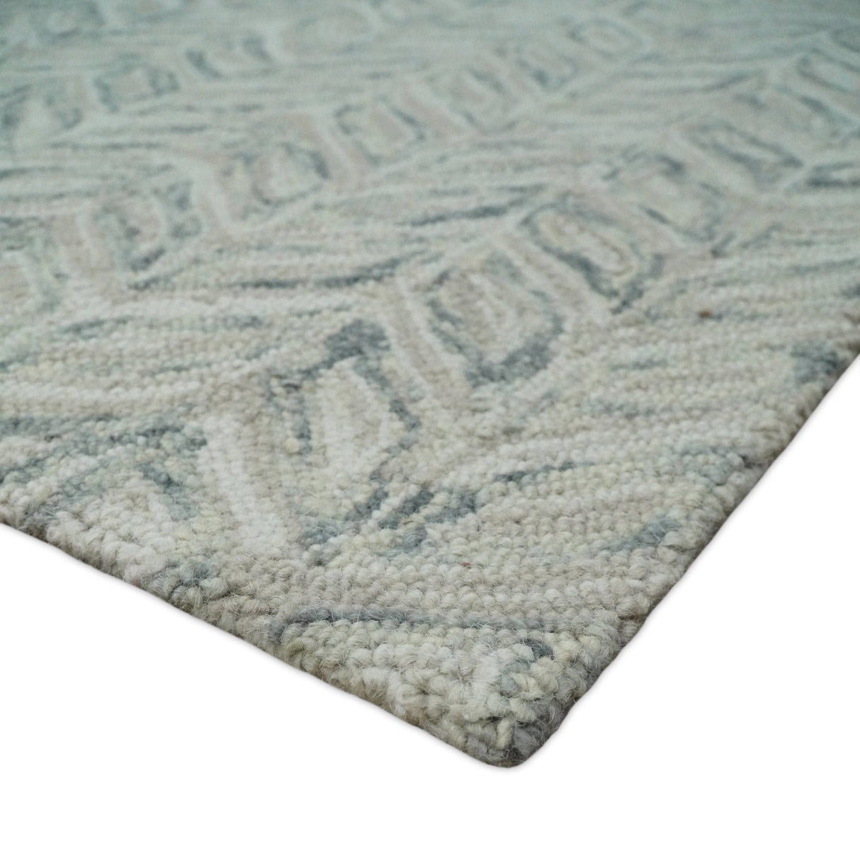 Custom Made Hand Tufted Modern Scandinavian Wool Rug