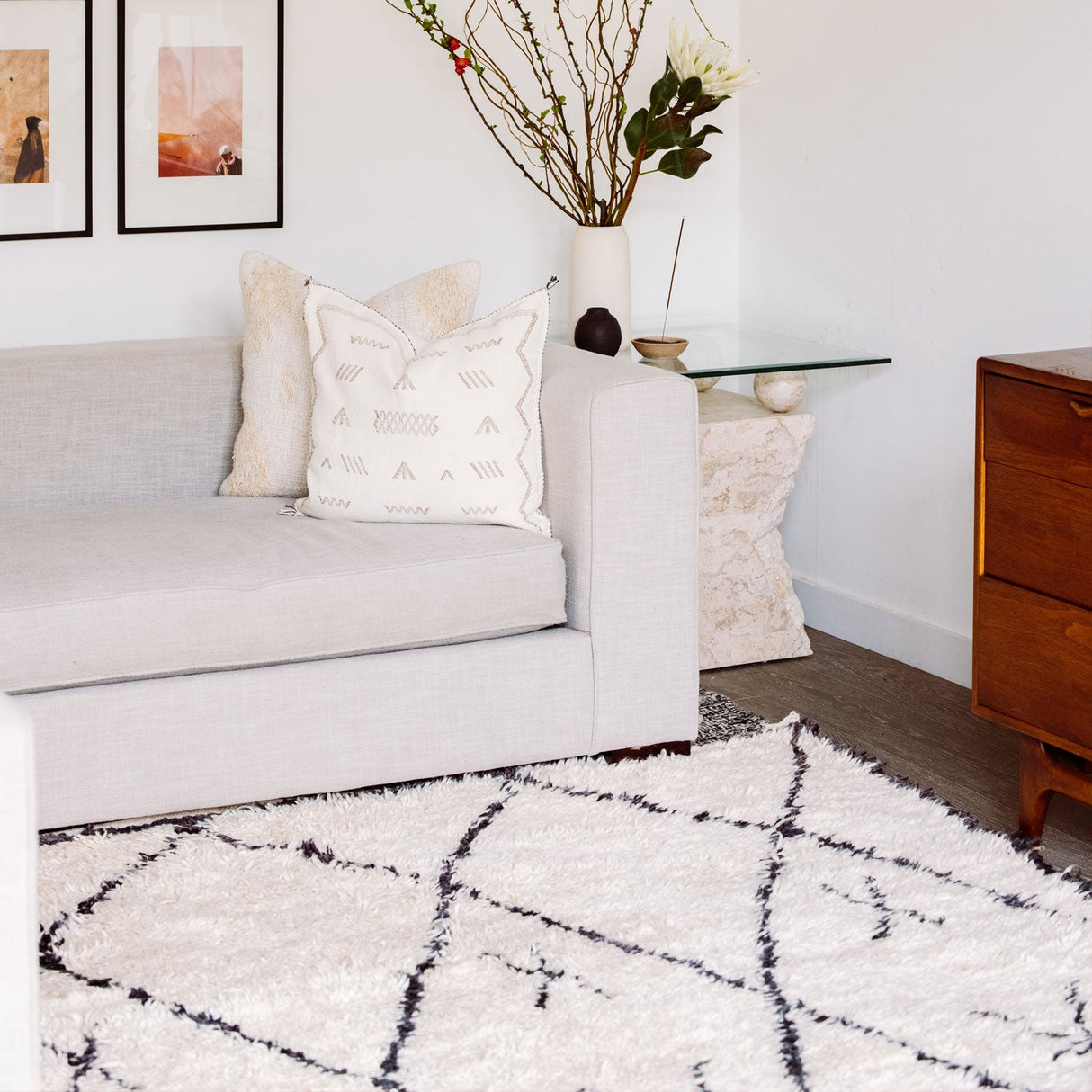 Apartment F Merzouga Square Pillow