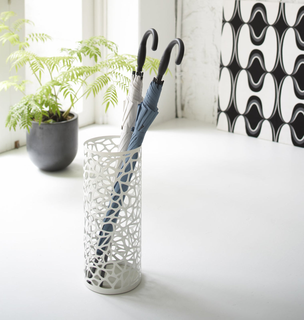Umbrella Stand - Round - Steel