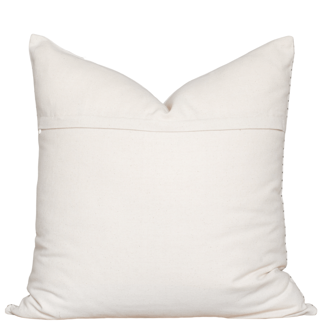Fina Striped Pillow Cover | Cream, Black