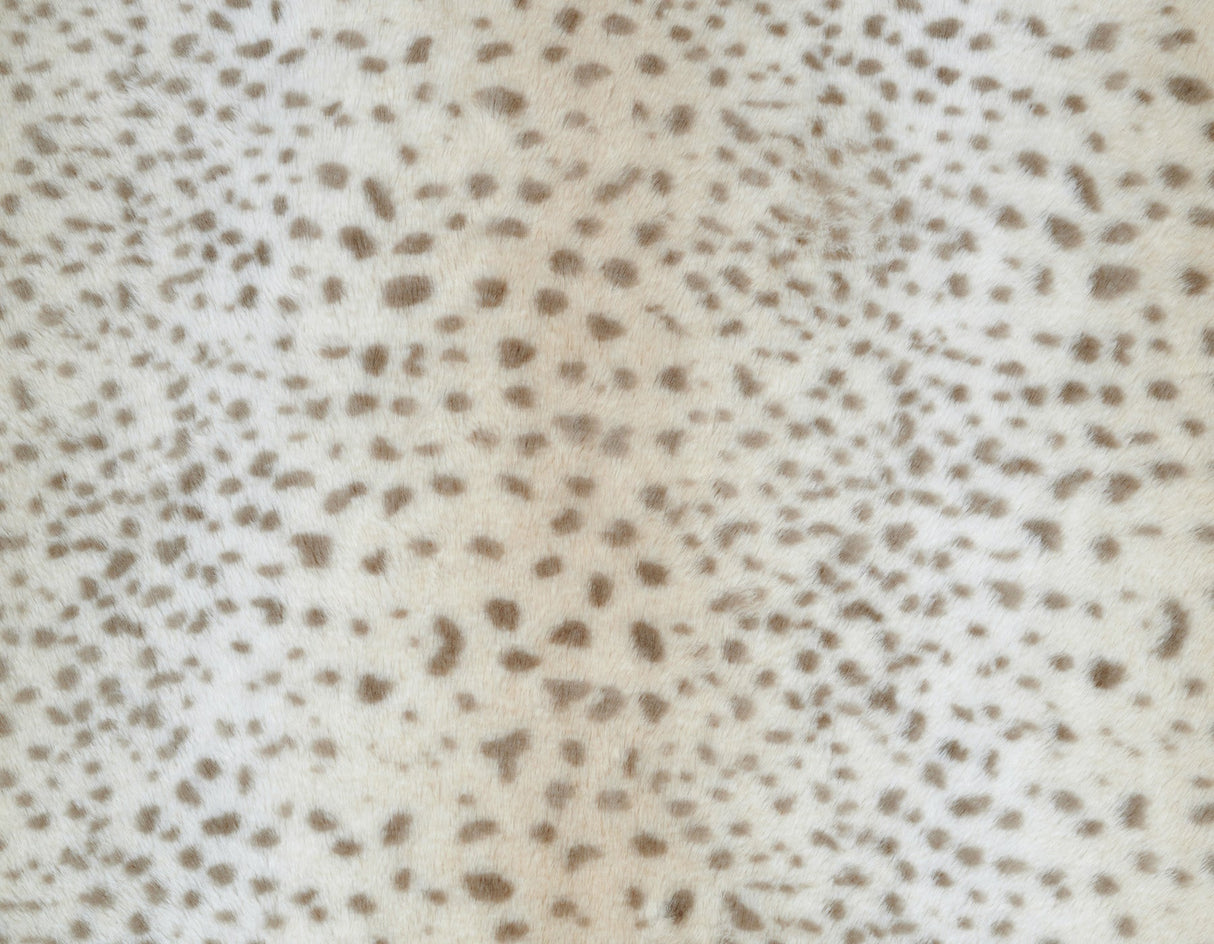 Cheetah Donut Dog Bed, Plush Velour