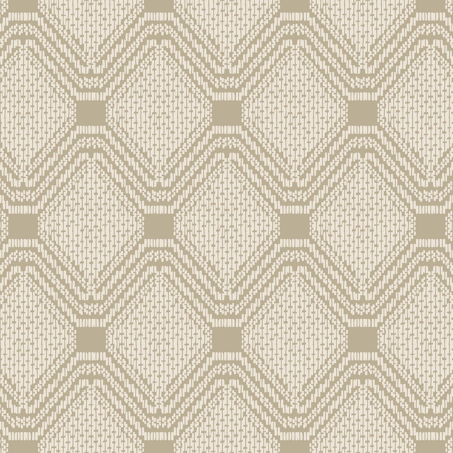 Boho Geometric Neutral Wallpaper | Textured Sand Pattern