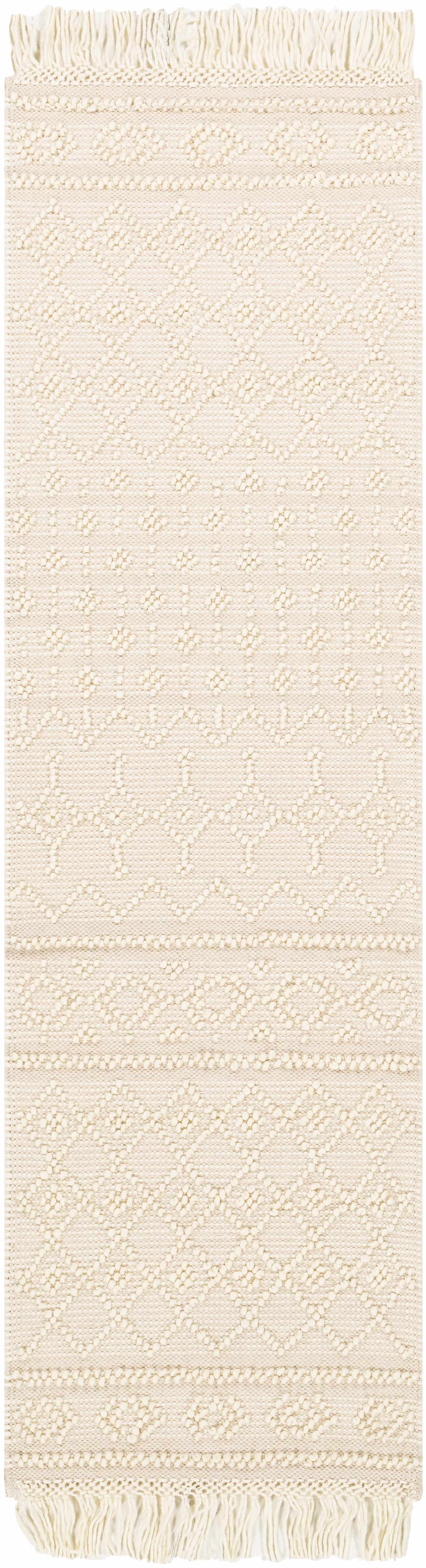 Brothers Beige Wool&Cotton Rug - Clearance