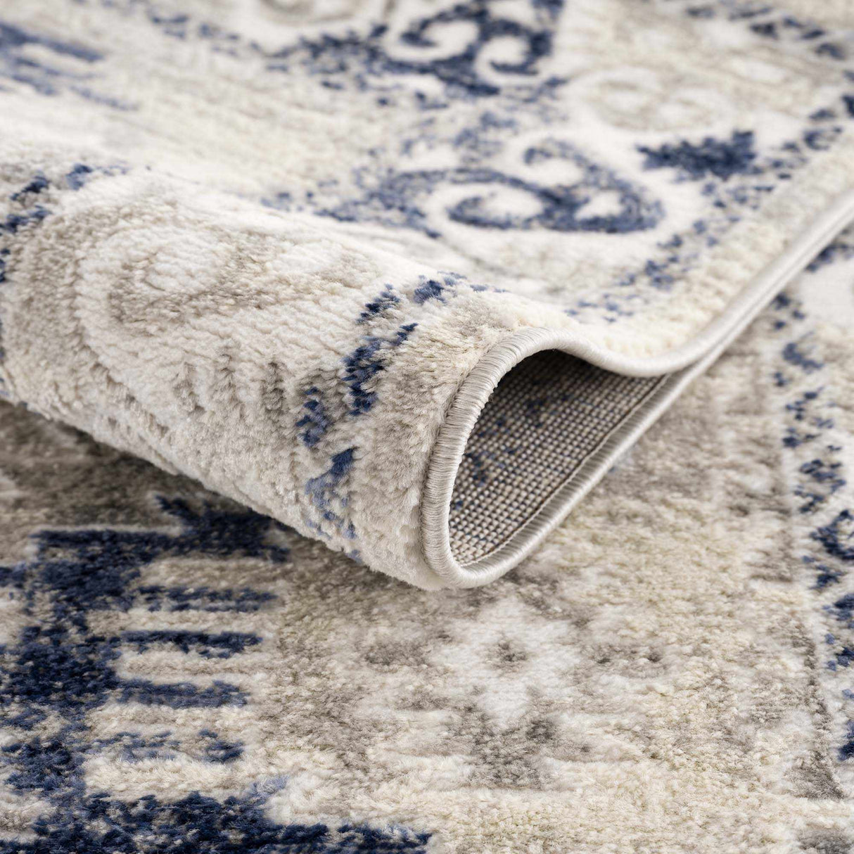 Bindi Navy Area Rug - Clearance