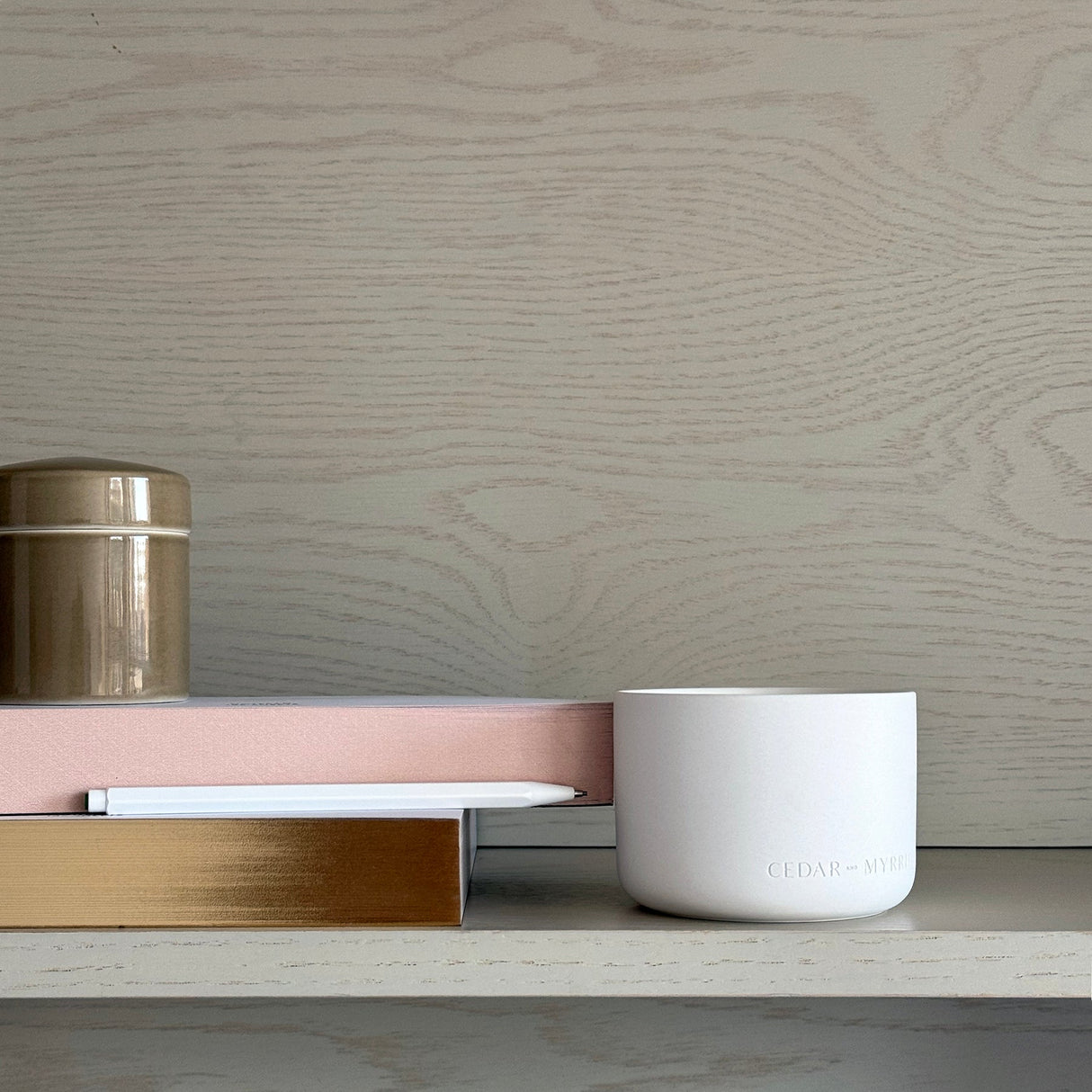 Color-edged Pads: Matte Blush, 3 sizes