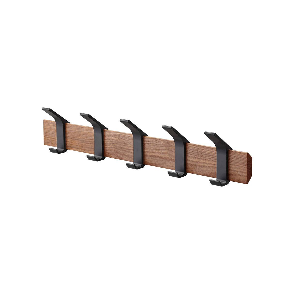 Wall-Mounted Coat Rack - Steel + Wood