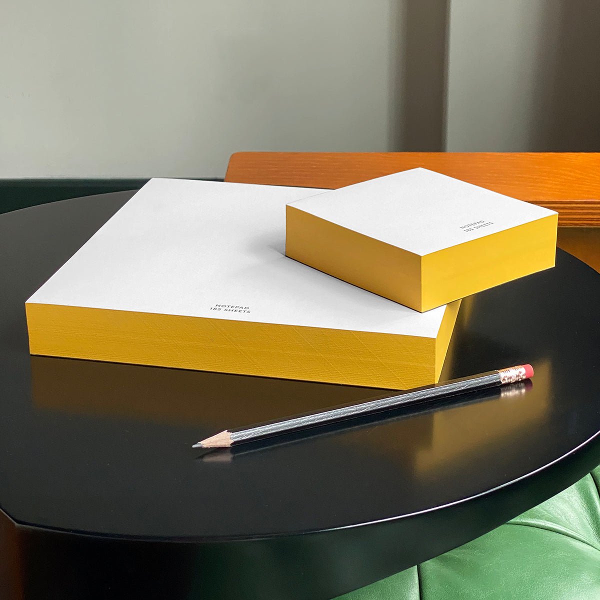 Color-edged Pads: Matte Yellow, 3 sizes