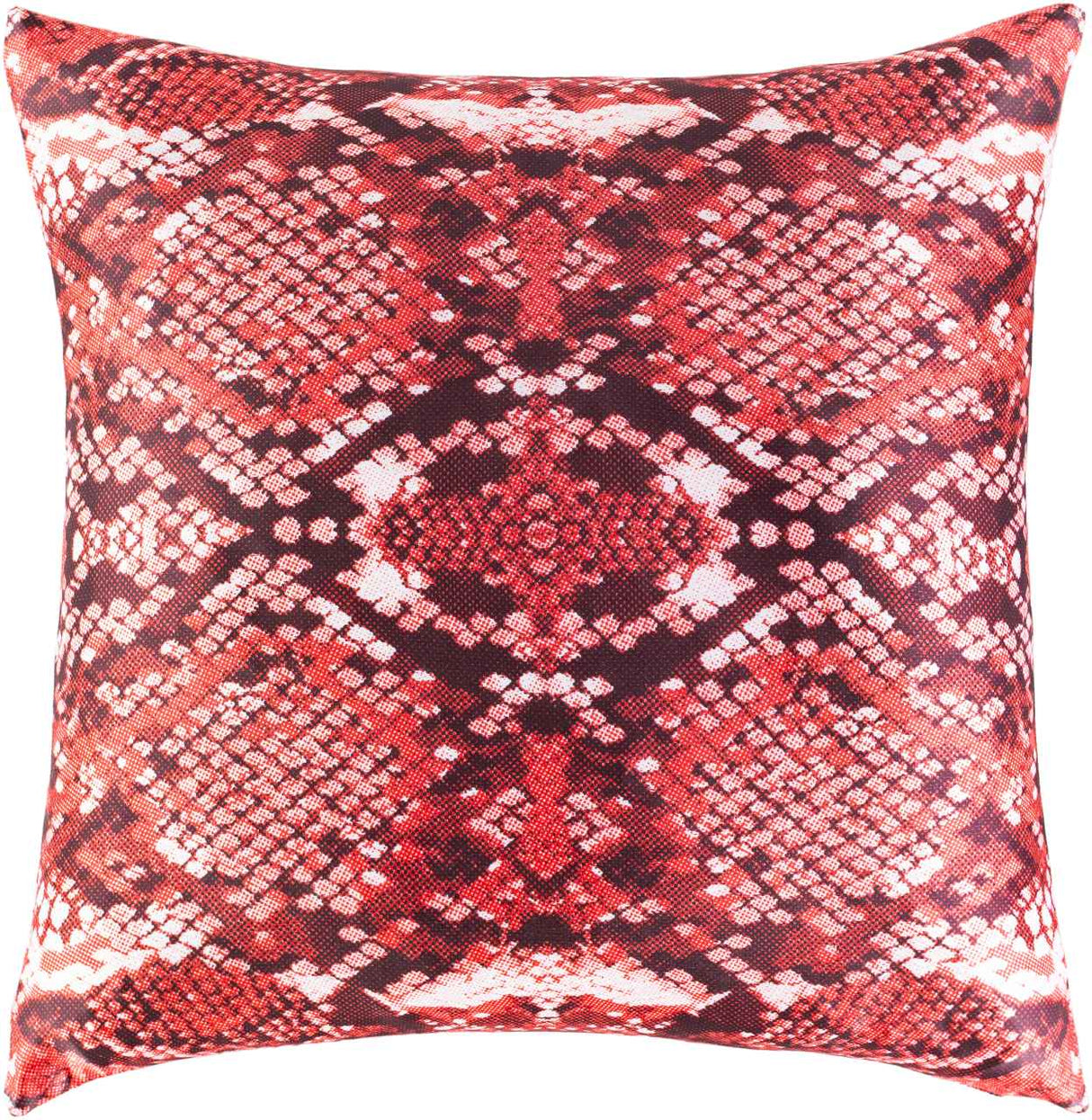 Kontich Bright Red Pillow Cover