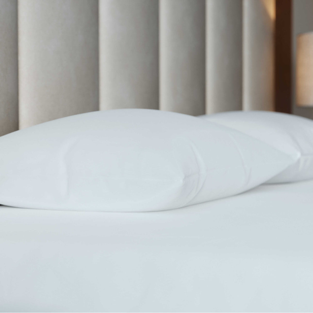 Bargoose CleanAir® Allergy Relief Pillow Protector - Zippered Pillow Encasement For Dust Mites, Sweat, Spills