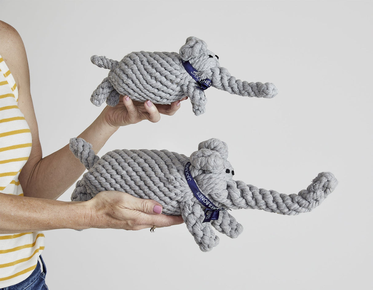 Coco the Elephant Rope Dog Toy