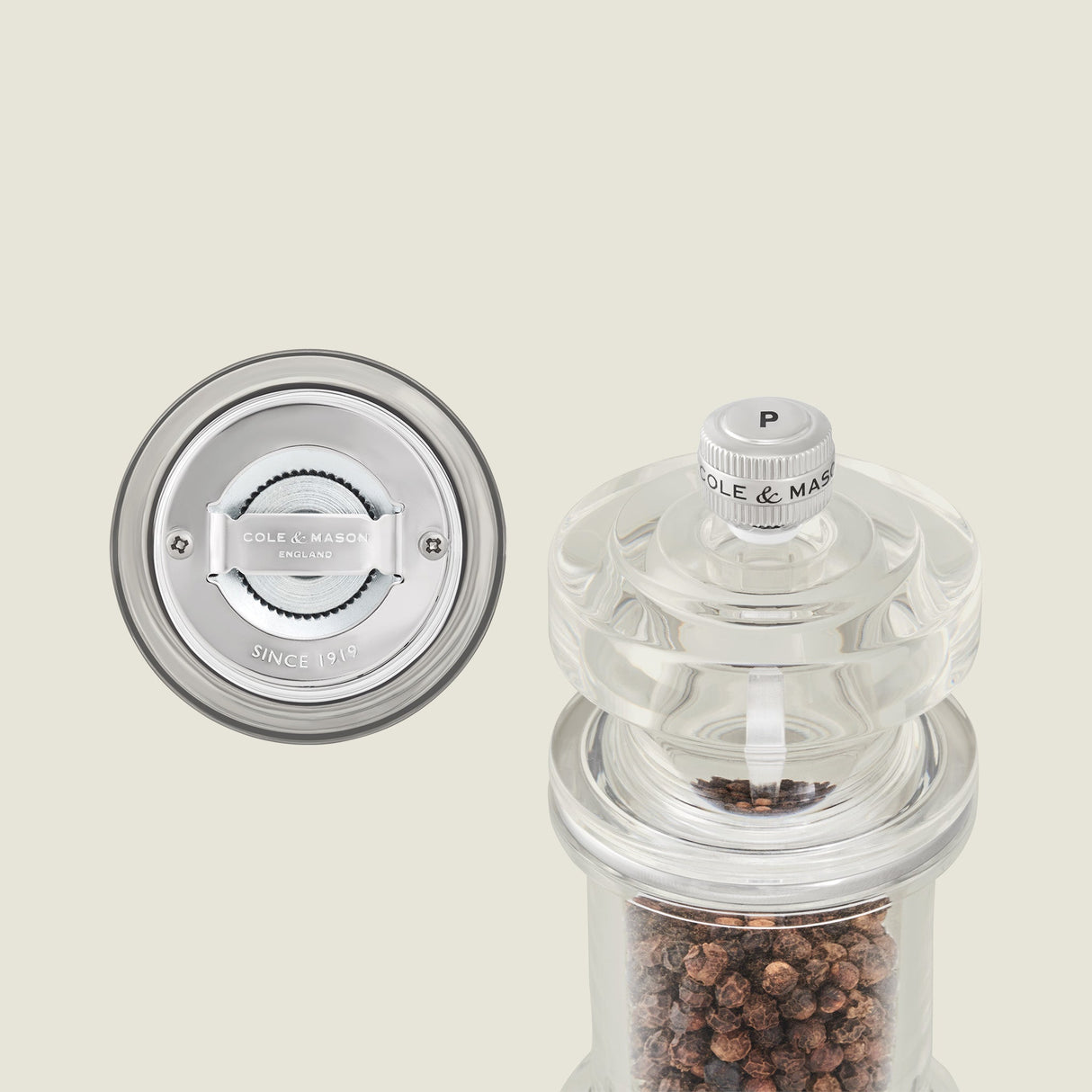 Cole & Mason 605 Salt & Pepper Mills 5.5"