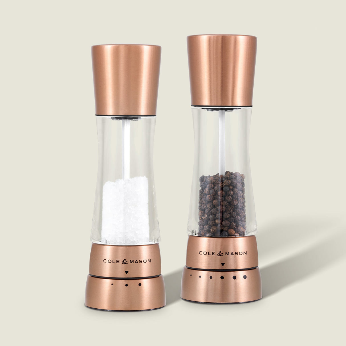 Cole & Mason Derwent Copper Salt & Pepper Mill
