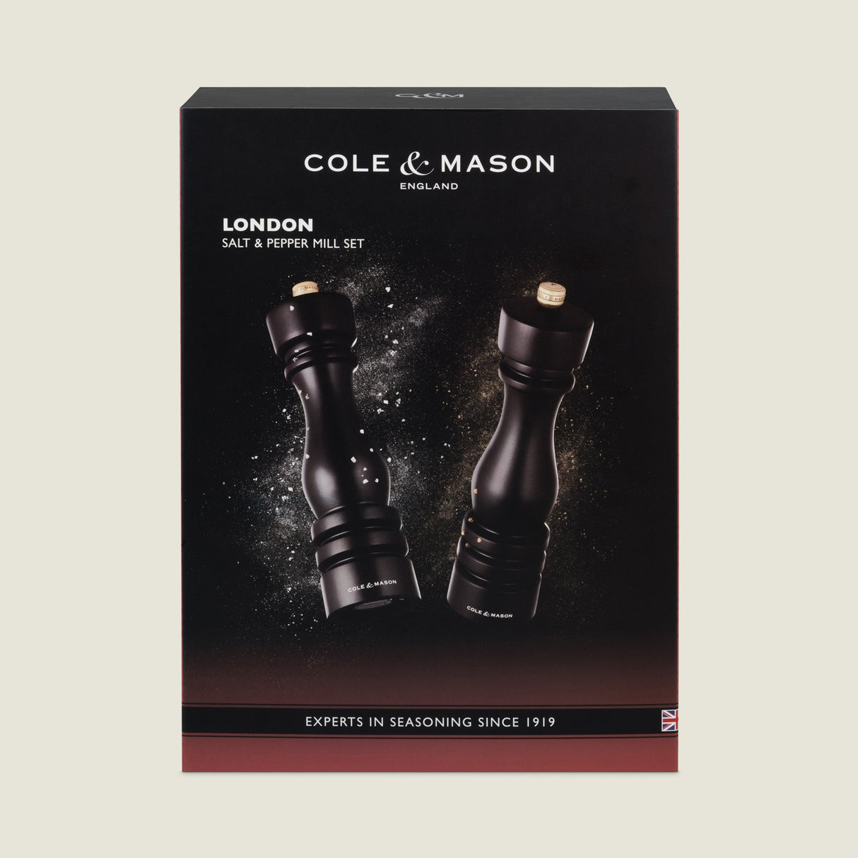 Cole & Mason London Chocolate Wood Salt & Pepper Mills