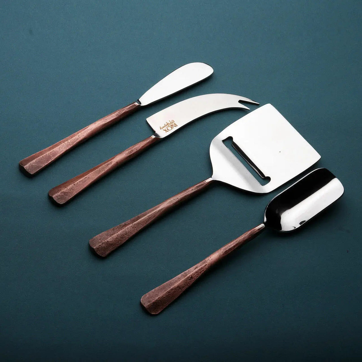 Copper Ridge Cheese Knives 4 Pc. Set