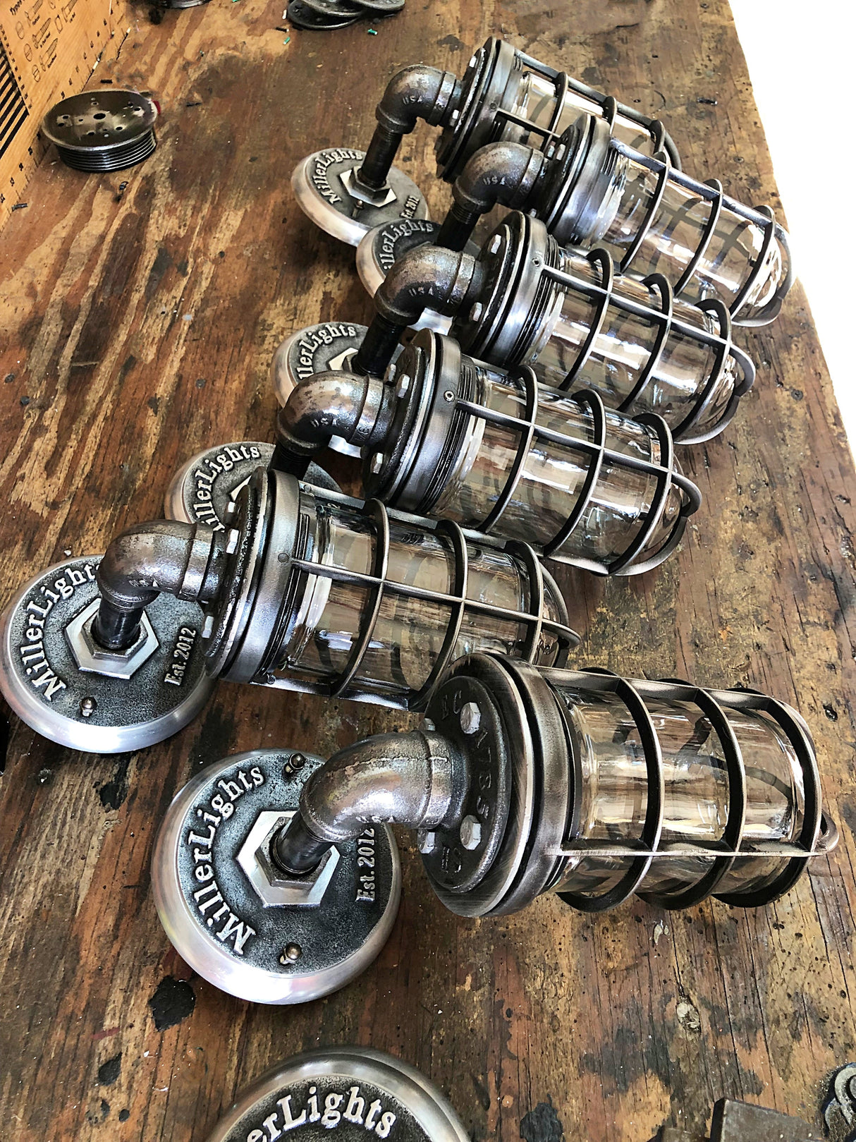 Industrial Wall Sconce - The Ward