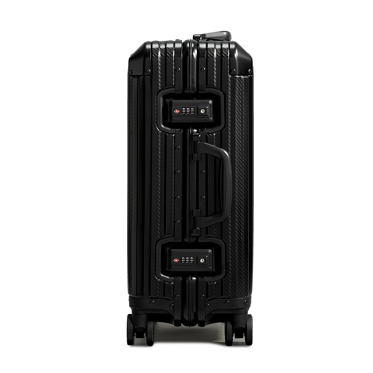 TREVA Aluminum Suitcase Black