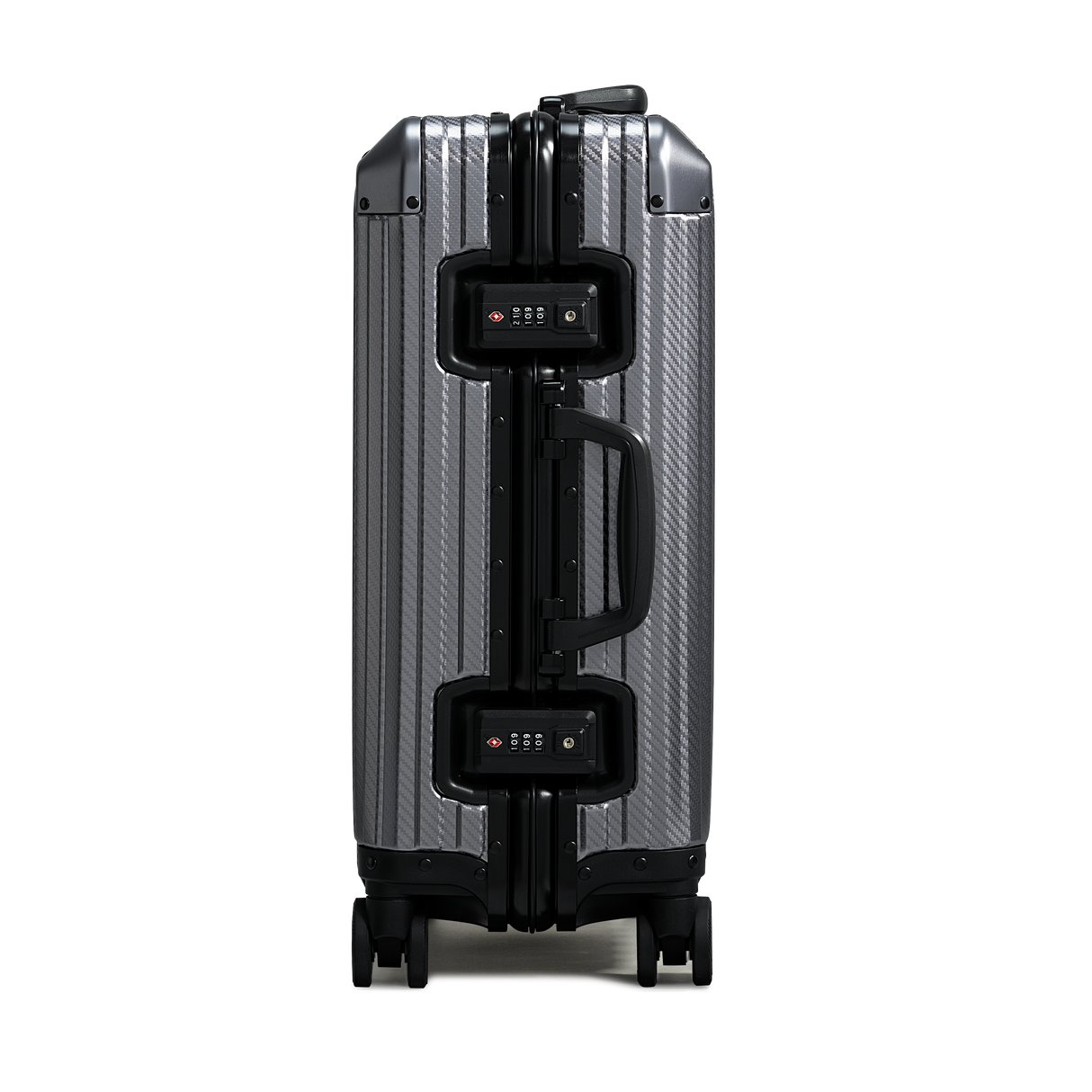 TREVA Aluminum Suitcase Gunmetal