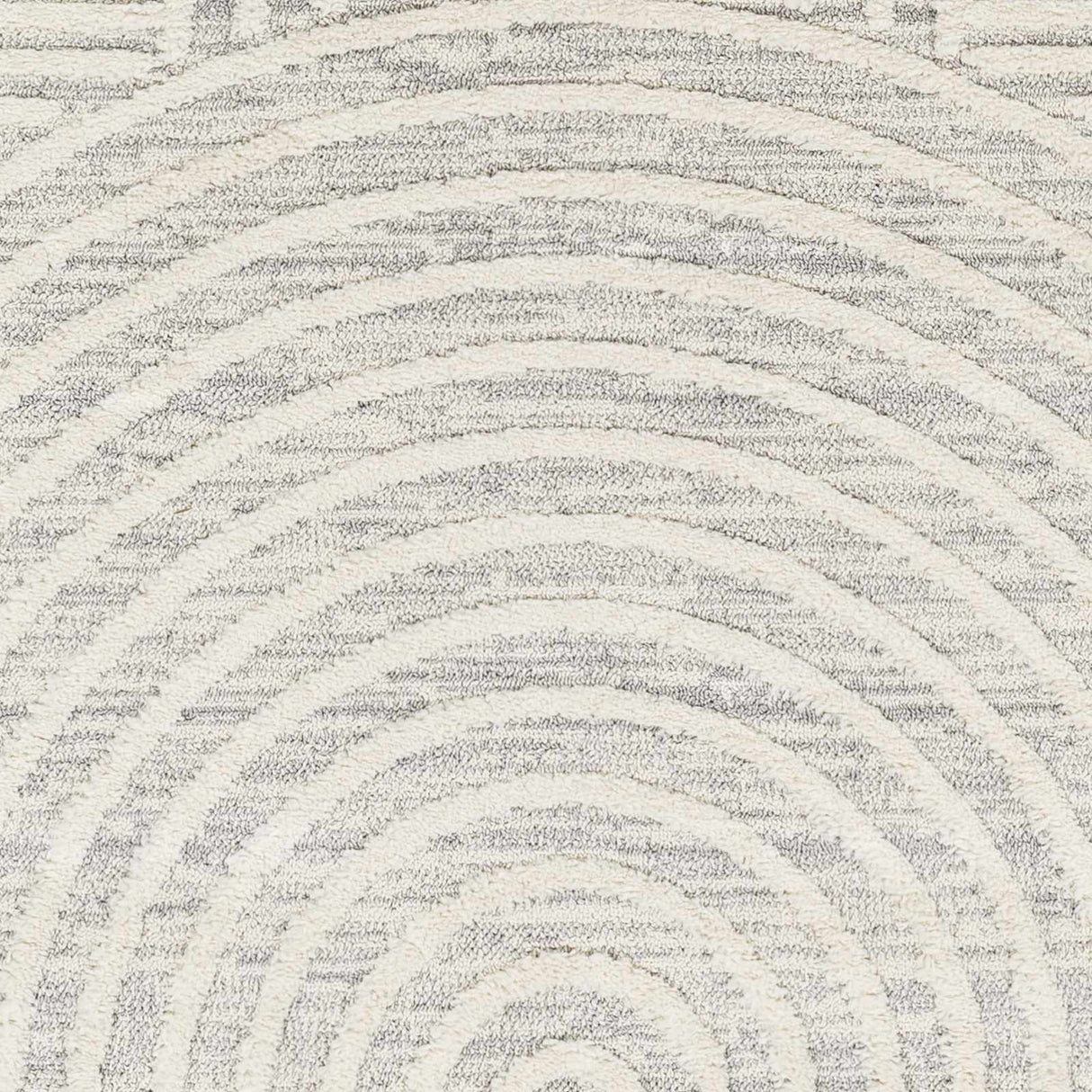 Dauin 3D Rainbow Area Rug with Tassels