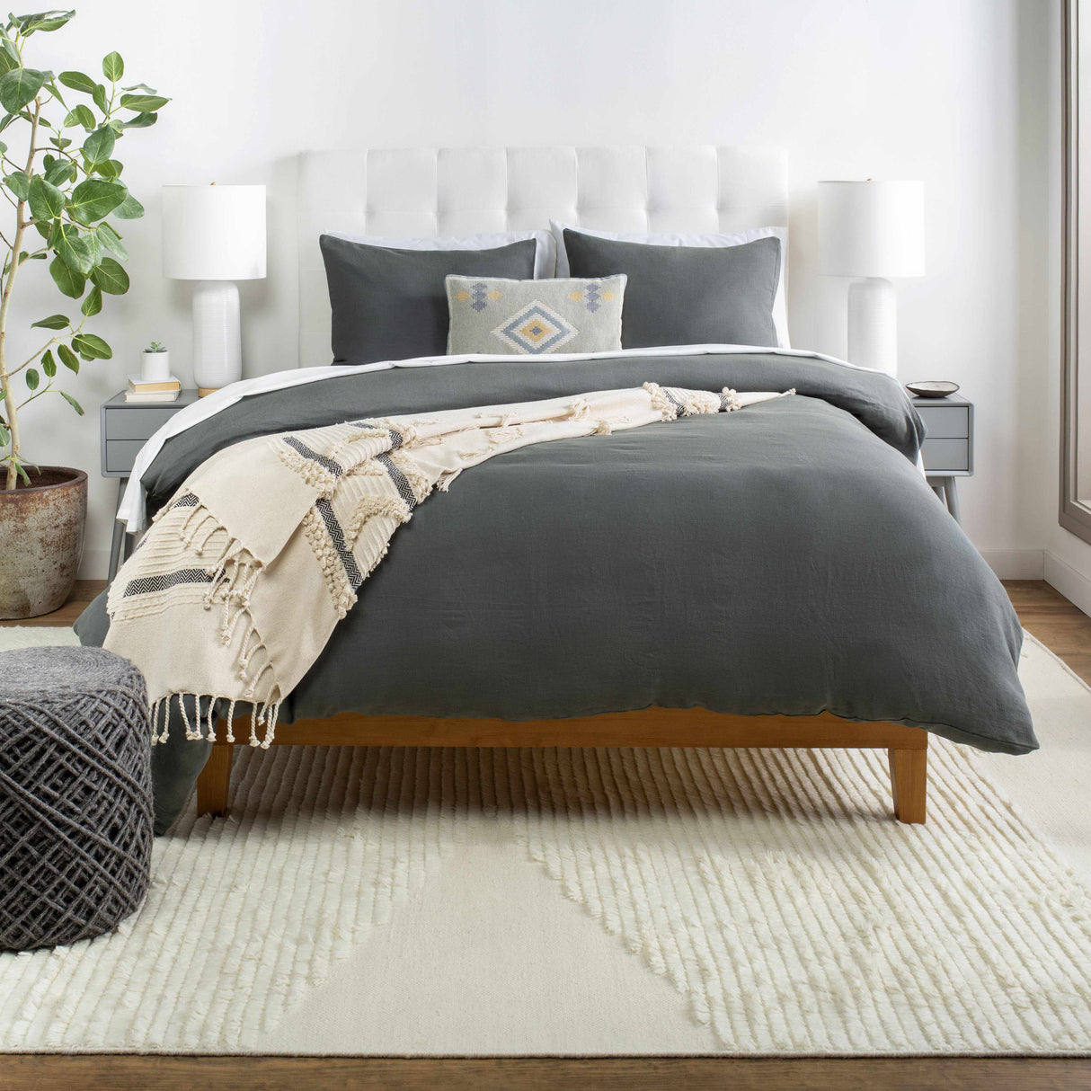 Hvar Dark Green Bedding