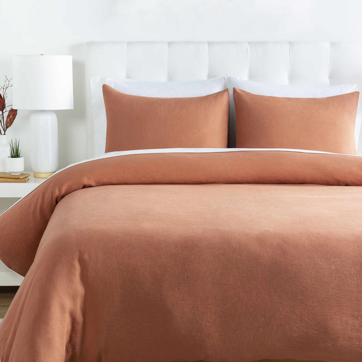 Hvar Burnt Orange Bedding