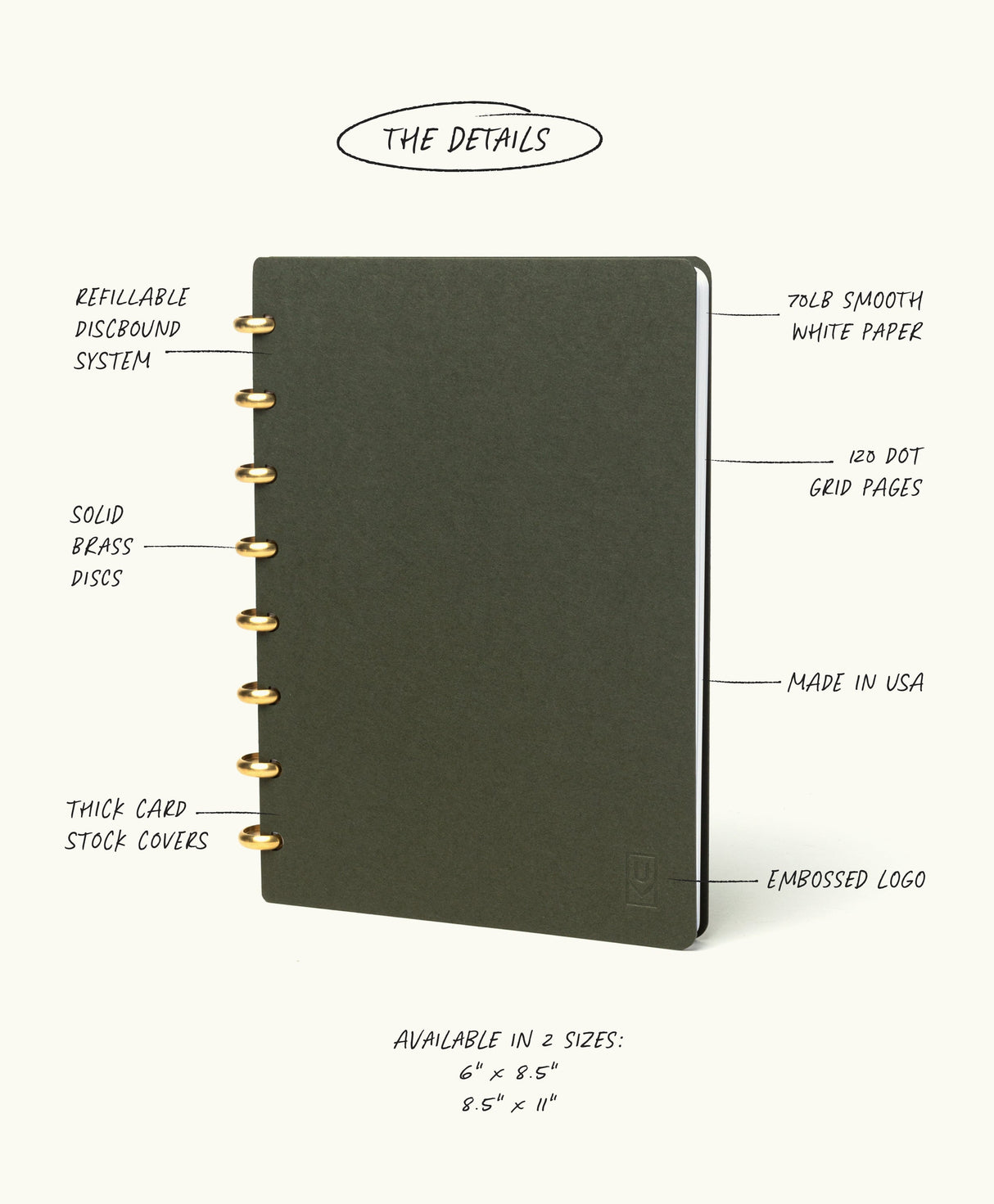 Discbound Journal (Standard 6"x 8.5")