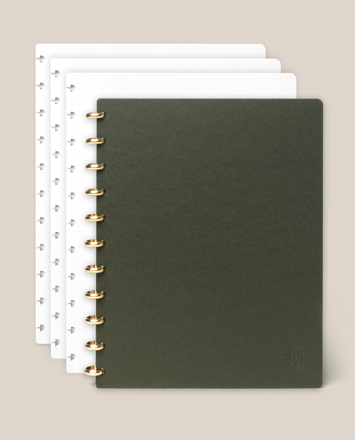 Discbound Journal Bundle (8.5" x 11" Journal + 3 Refills)