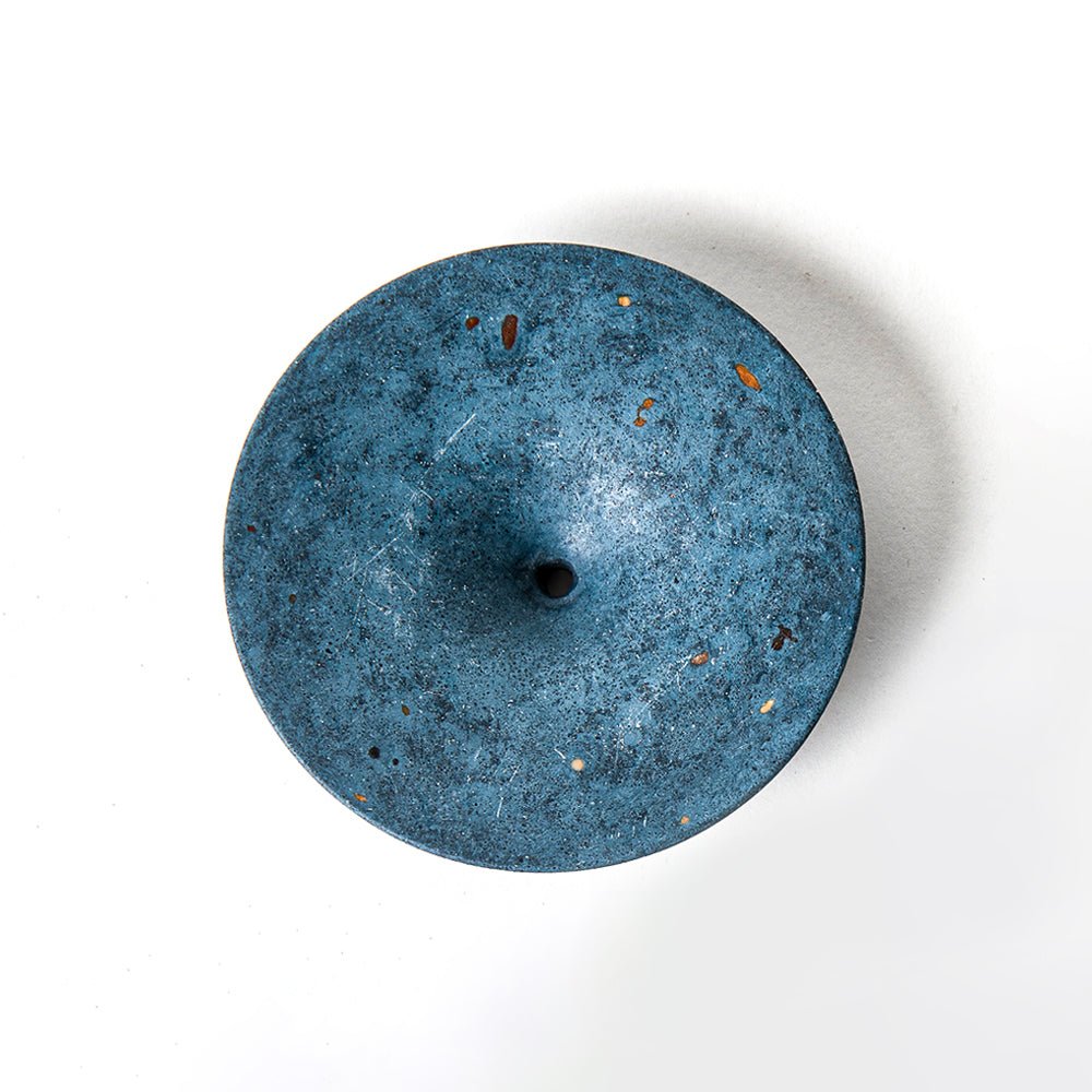 Dimple Wall Hook, Medium | Cobalt Terrazzo