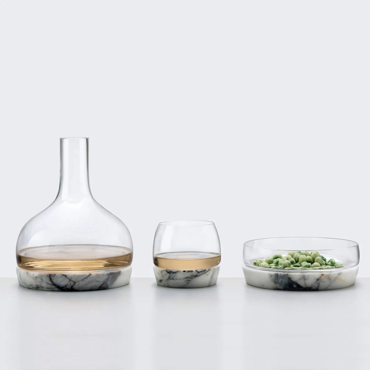 Chill Bowl with Marble Base L