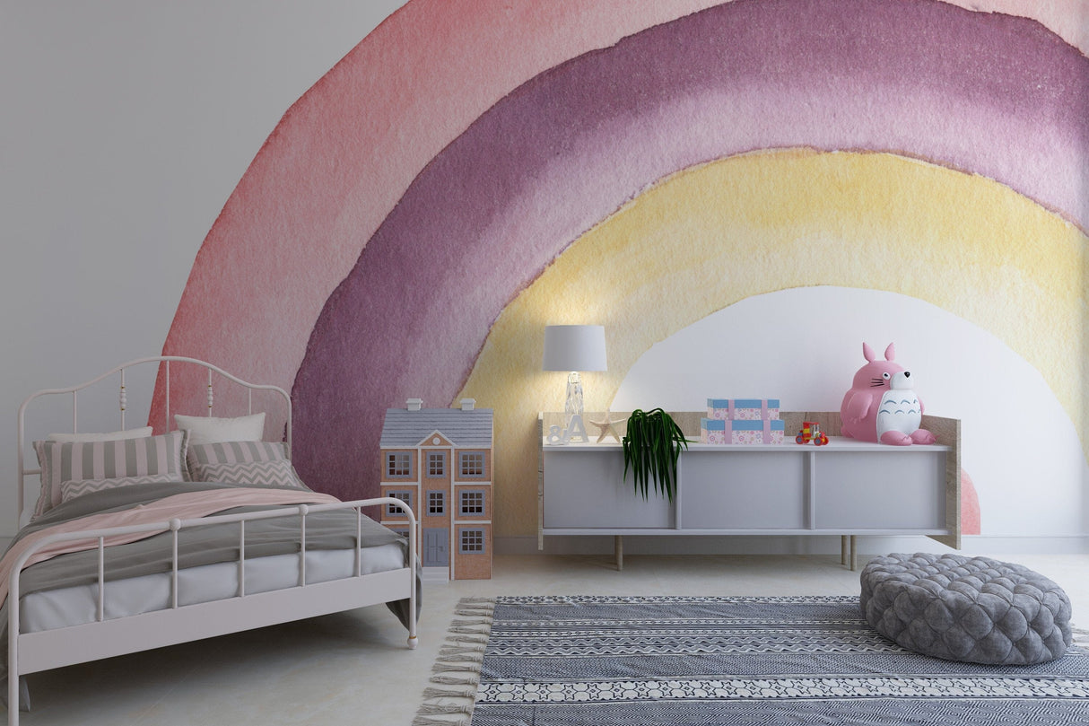 Colorful Fantasy Rainbow Wallpaper Peel and Stick