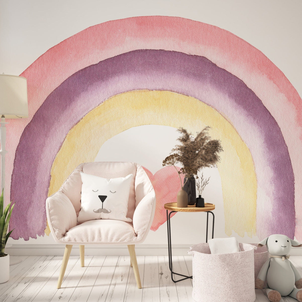 Colorful Fantasy Rainbow Wallpaper Peel and Stick